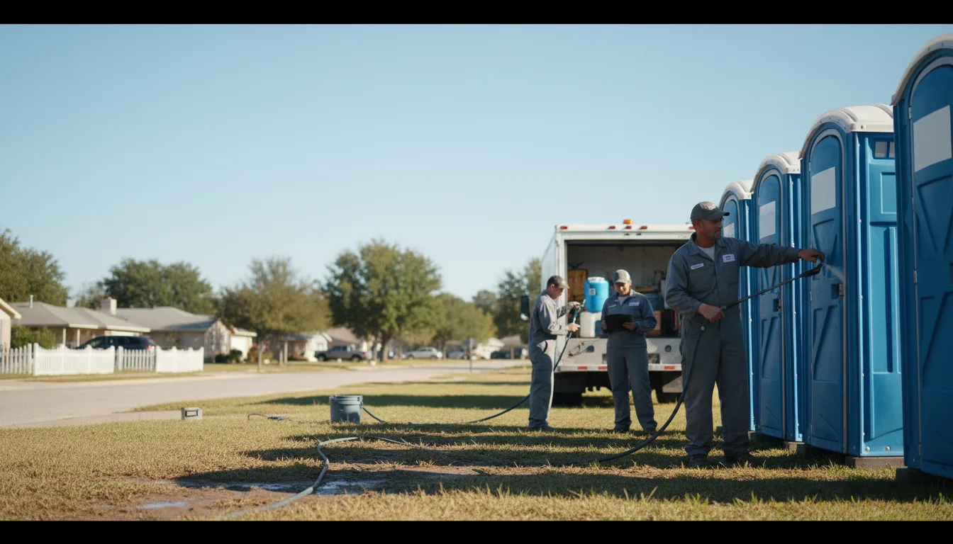 Long-Term Portable Toilet Rental in Sturgis, MS near me